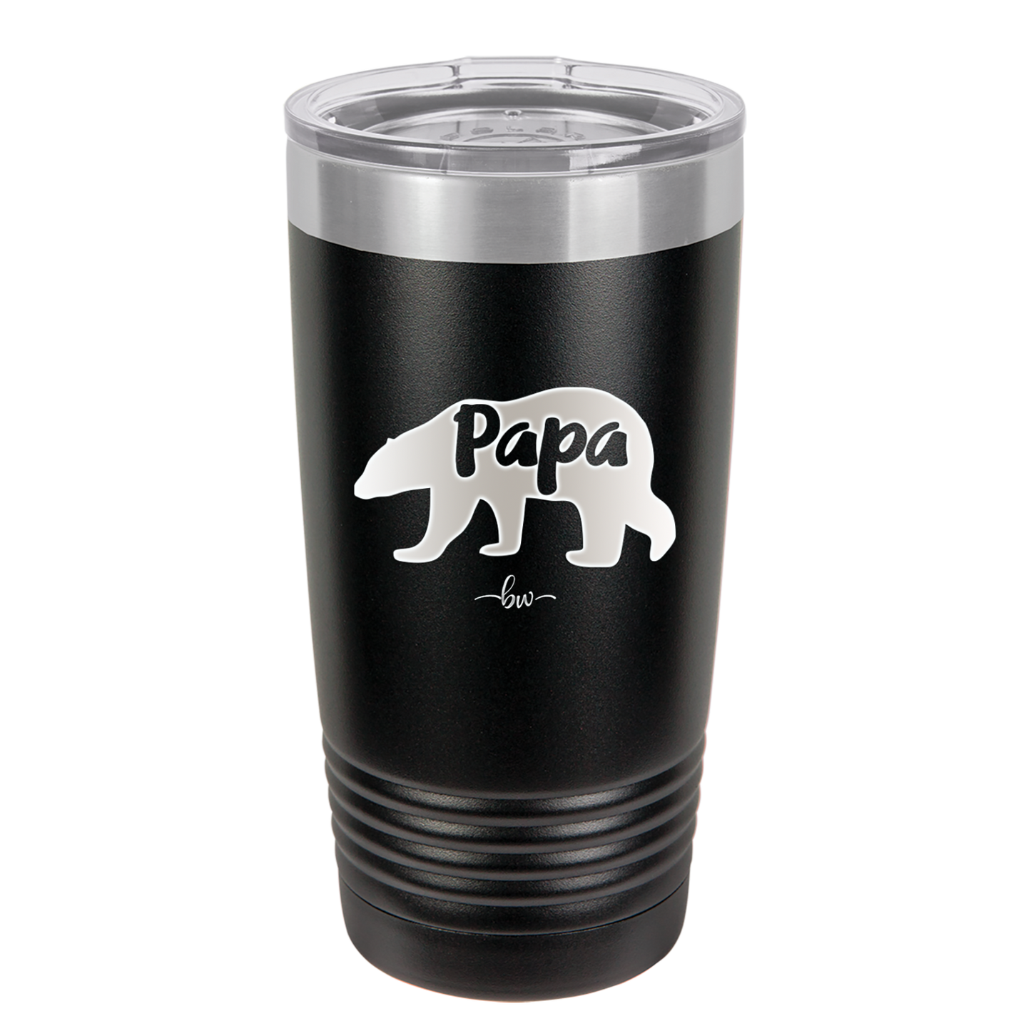 Papa Bear - Laser Engraved Stainless Steel Drinkware - 1140 -