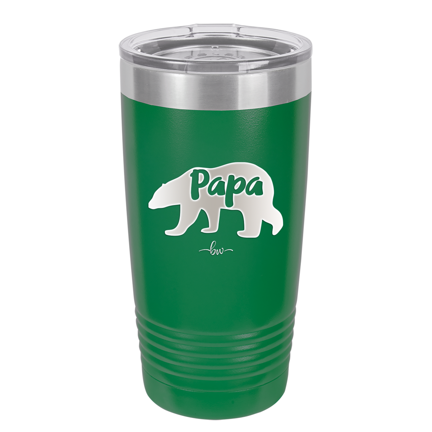 Papa Bear - Laser Engraved Stainless Steel Drinkware - 1140 -