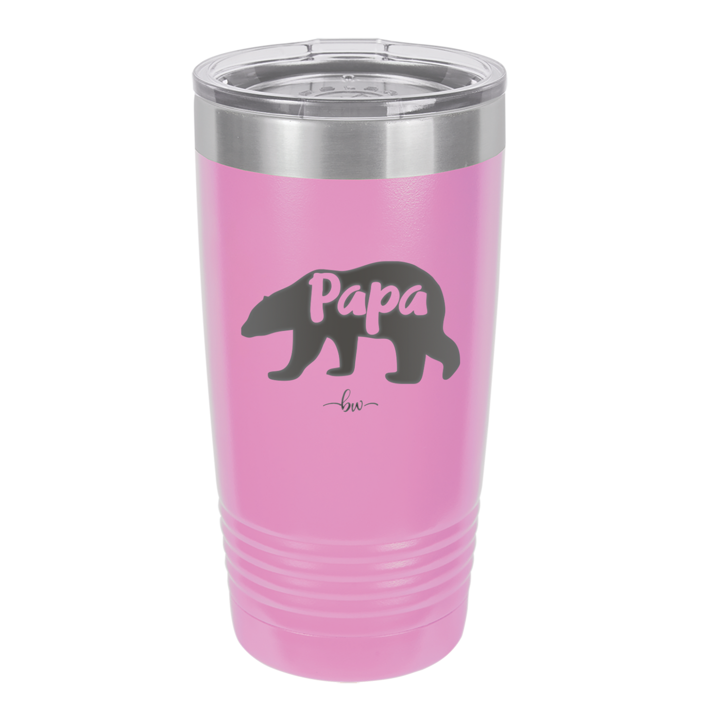 Papa Bear - Laser Engraved Stainless Steel Drinkware - 1140 -