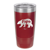 Papa Bear - Laser Engraved Stainless Steel Drinkware - 1140 -