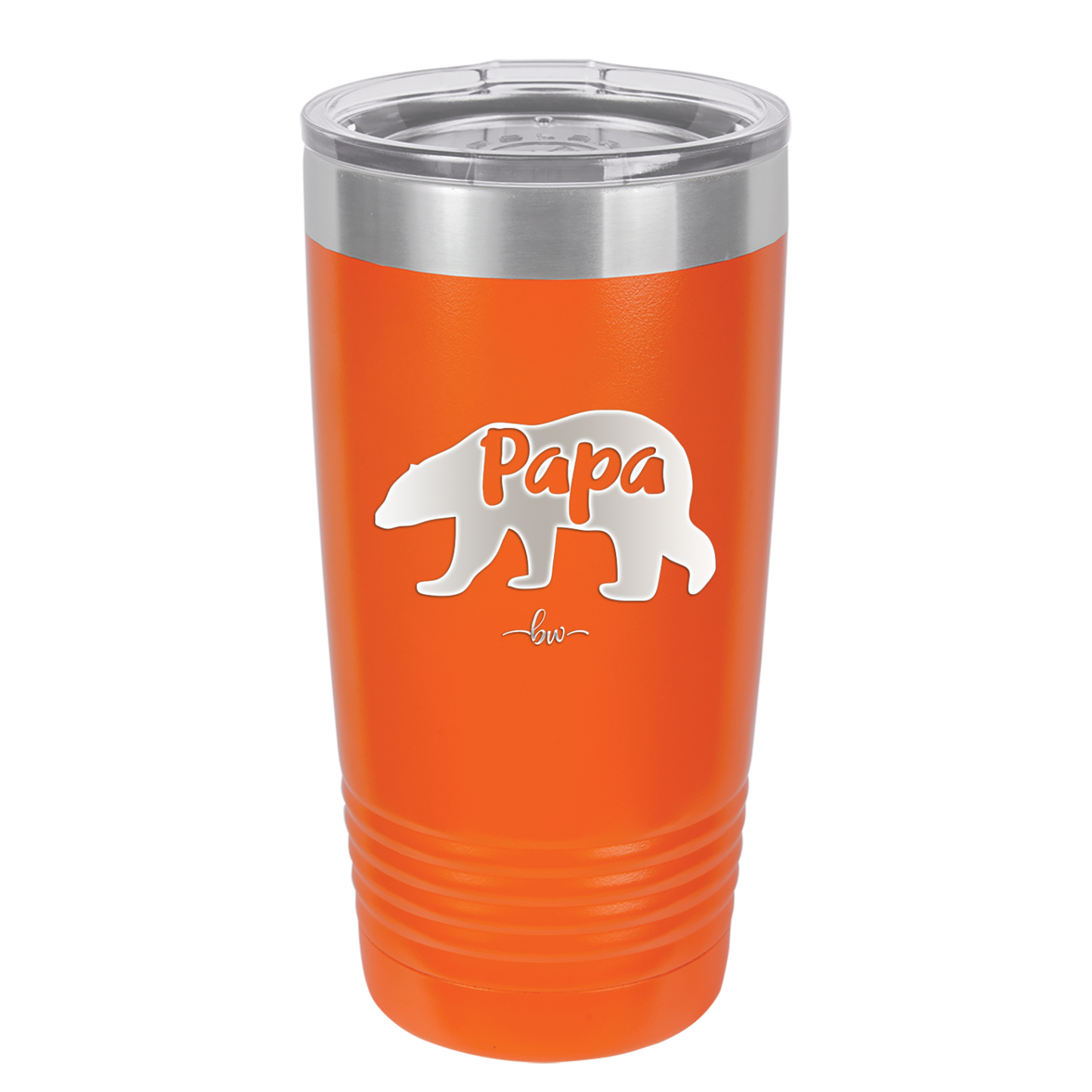 Papa Bear - Laser Engraved Stainless Steel Drinkware - 1140 -