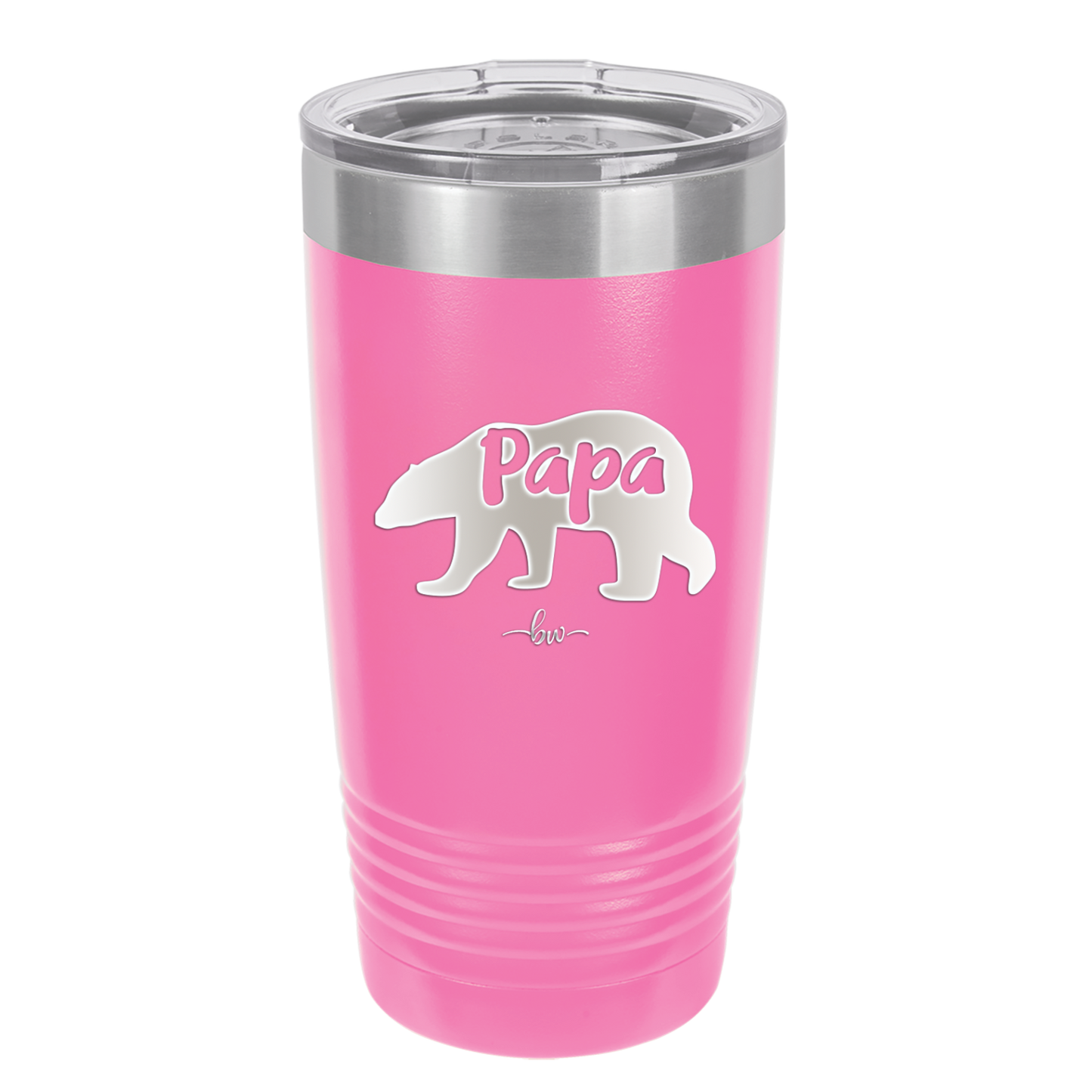 Papa Bear - Laser Engraved Stainless Steel Drinkware - 1140 -