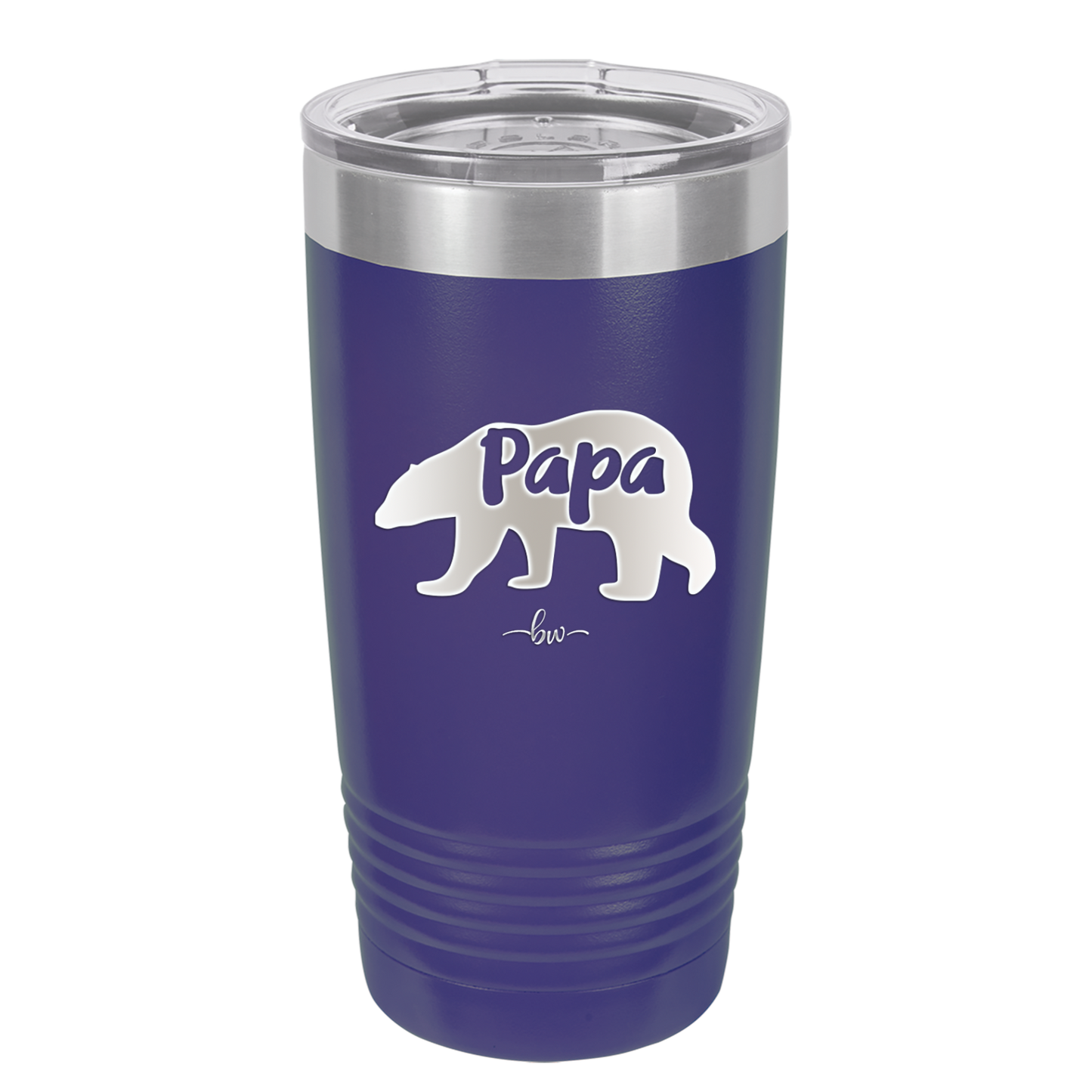 Papa Bear - Laser Engraved Stainless Steel Drinkware - 1140 -