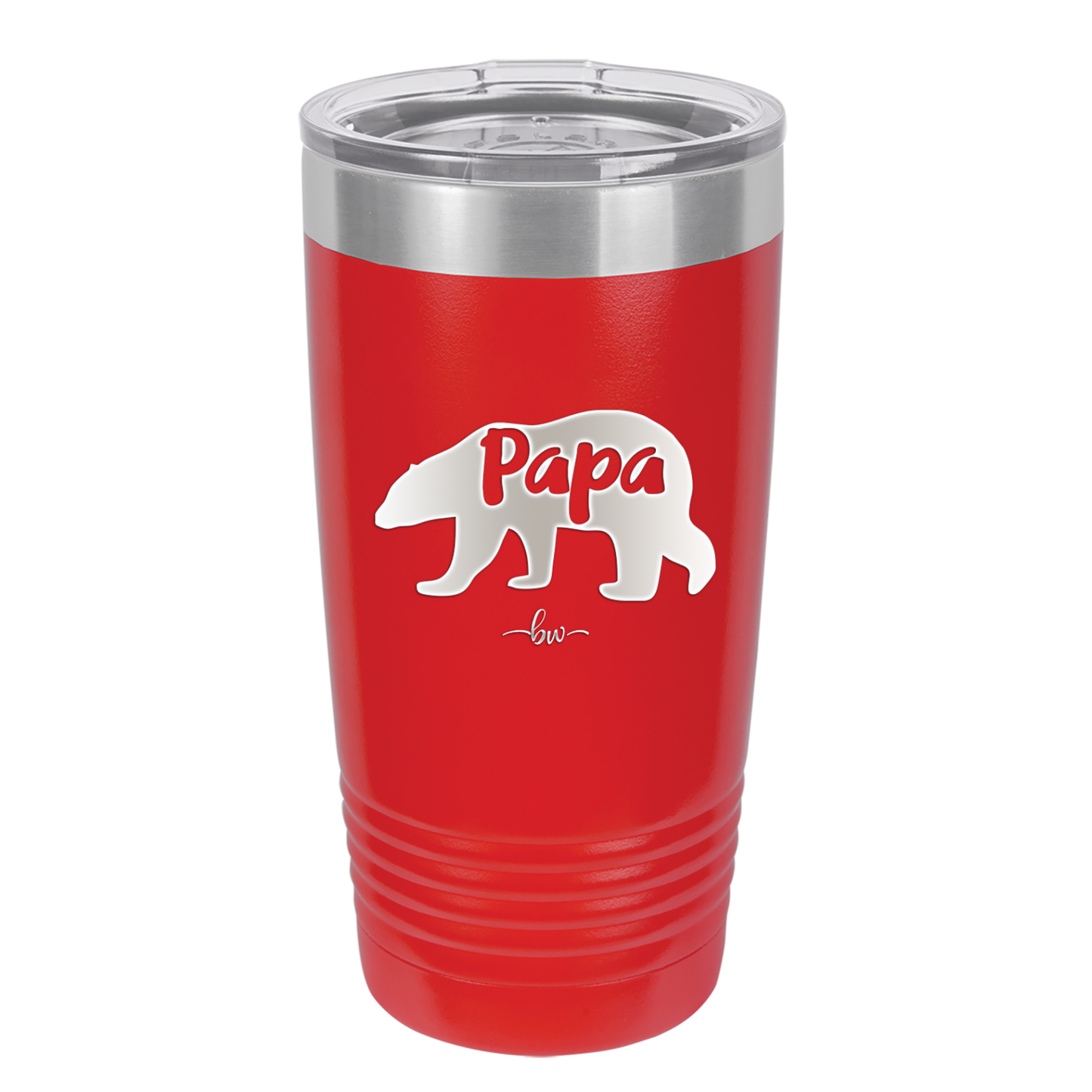 Papa Bear - Laser Engraved Stainless Steel Drinkware - 1140 -