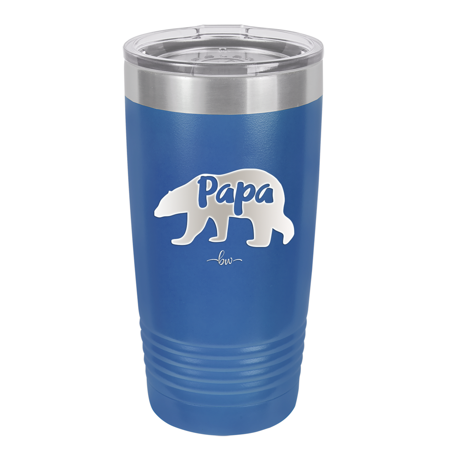Papa Bear - Laser Engraved Stainless Steel Drinkware - 1140 -