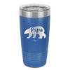 Papa Bear - Laser Engraved Stainless Steel Drinkware - 1140 -