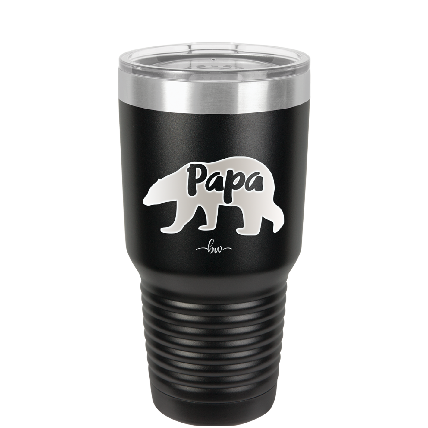 Papa Bear - Laser Engraved Stainless Steel Drinkware - 1140 -