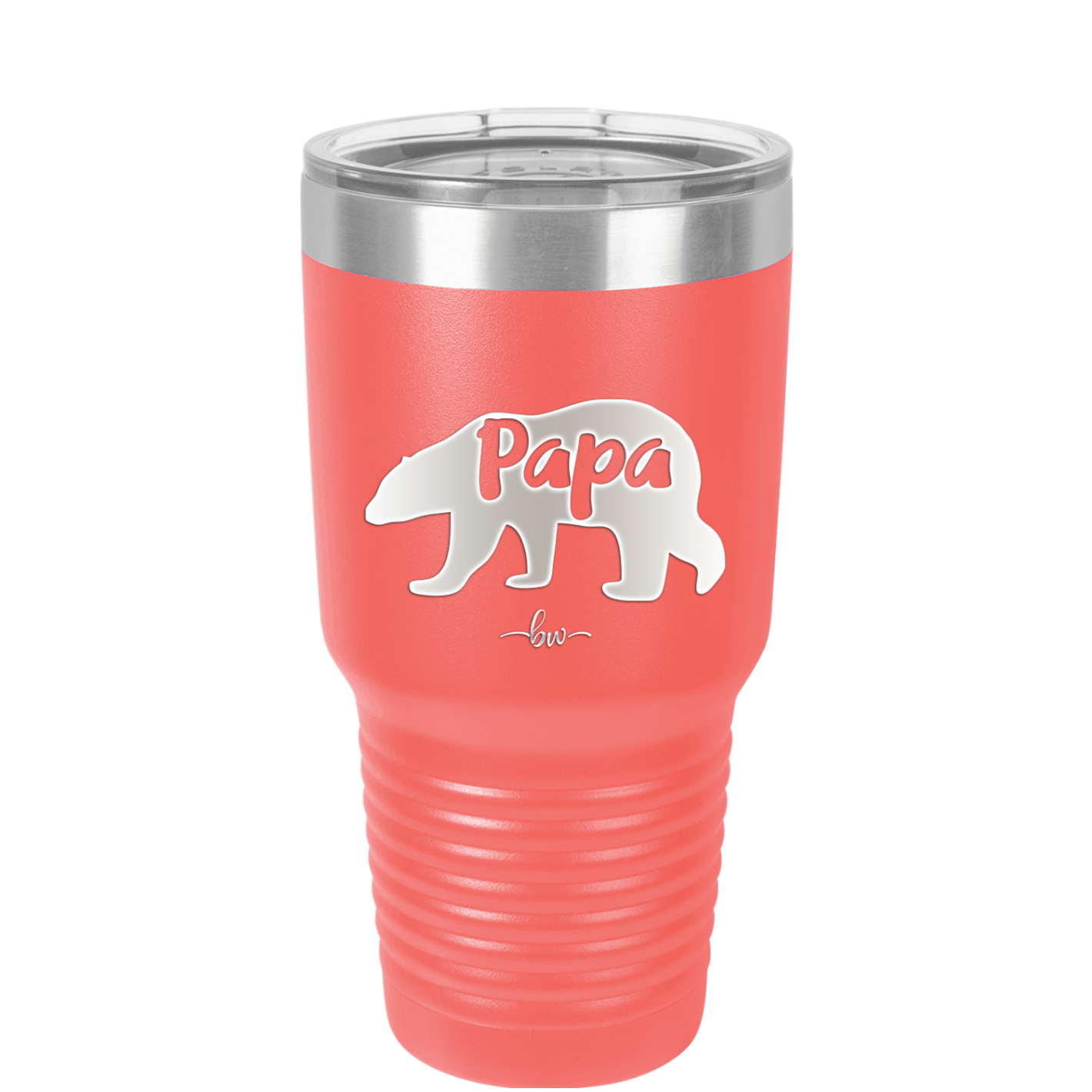 Papa Bear - Laser Engraved Stainless Steel Drinkware - 1140 -