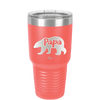 Papa Bear - Laser Engraved Stainless Steel Drinkware - 1140 -