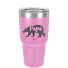 Papa Bear - Laser Engraved Stainless Steel Drinkware - 1140 -