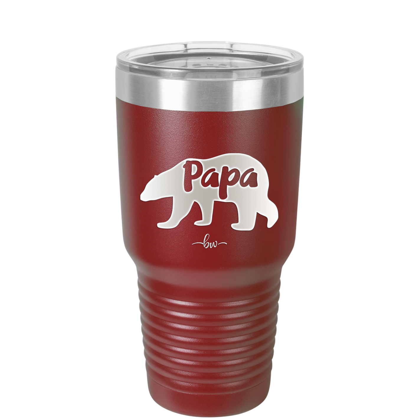 Papa Bear - Laser Engraved Stainless Steel Drinkware - 1140 -