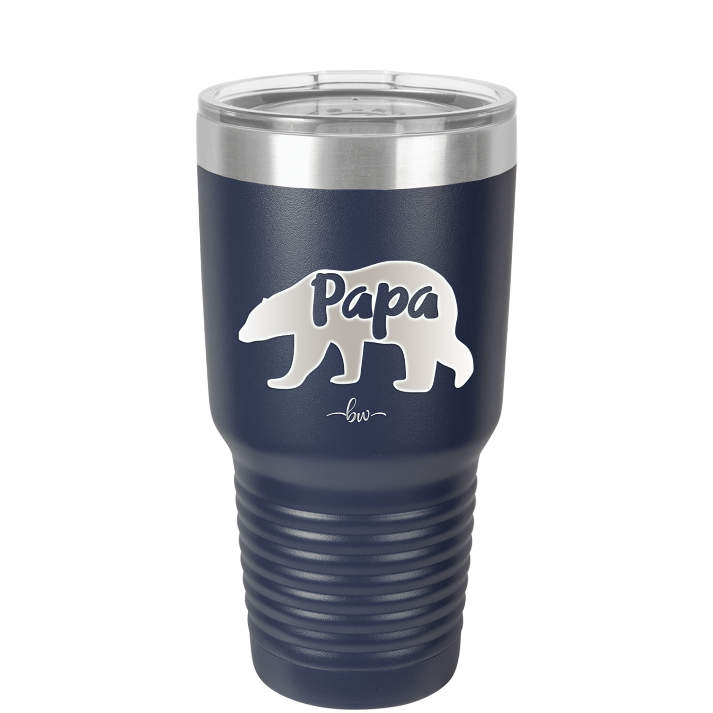 Papa Bear - Laser Engraved Stainless Steel Drinkware - 1140 -
