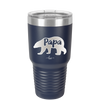 Papa Bear - Laser Engraved Stainless Steel Drinkware - 1140 -