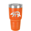 Papa Bear - Laser Engraved Stainless Steel Drinkware - 1140 -