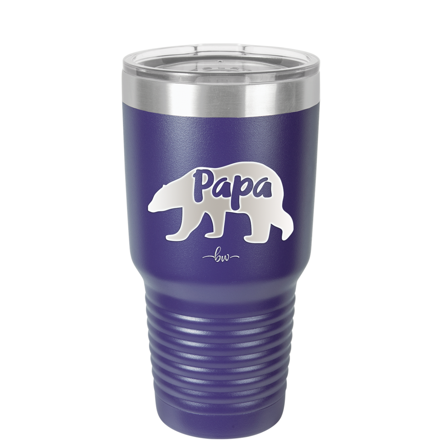Papa Bear - Laser Engraved Stainless Steel Drinkware - 1140 -