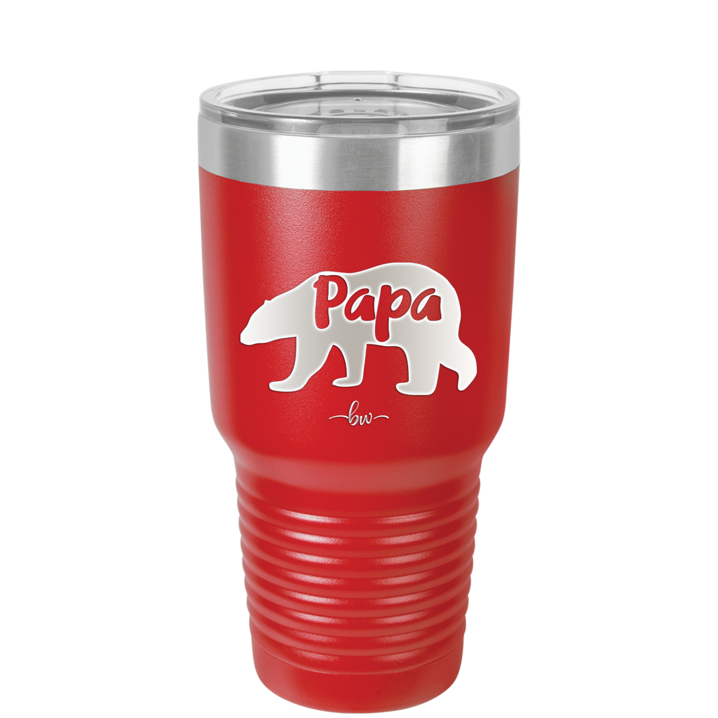 Papa Bear - Laser Engraved Stainless Steel Drinkware - 1140 -