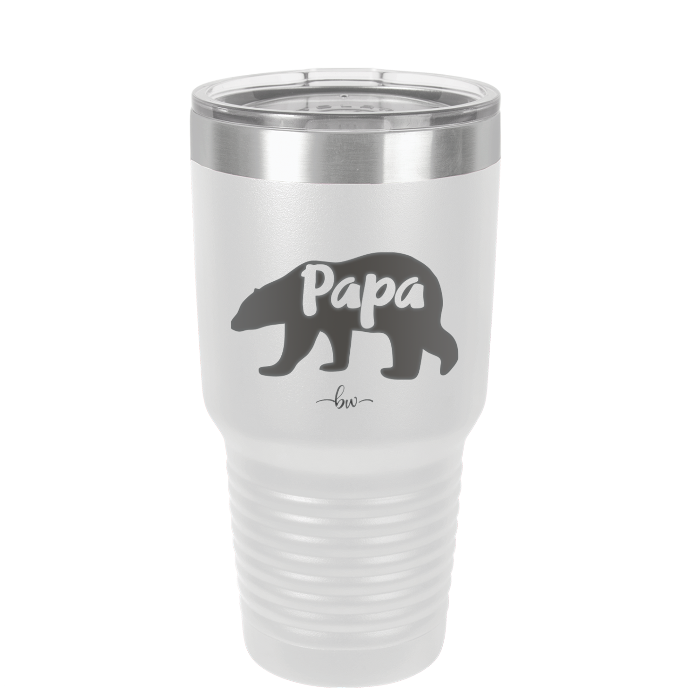 Papa Bear - Laser Engraved Stainless Steel Drinkware - 1140 -