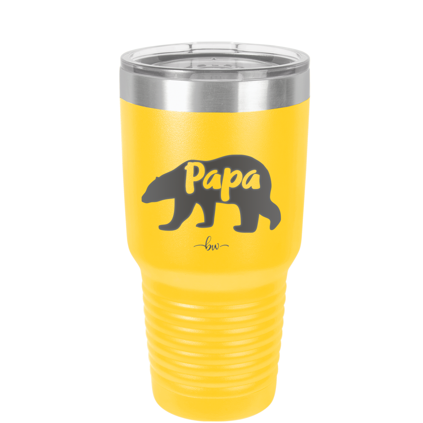 Papa Bear - Laser Engraved Stainless Steel Drinkware - 1140 -