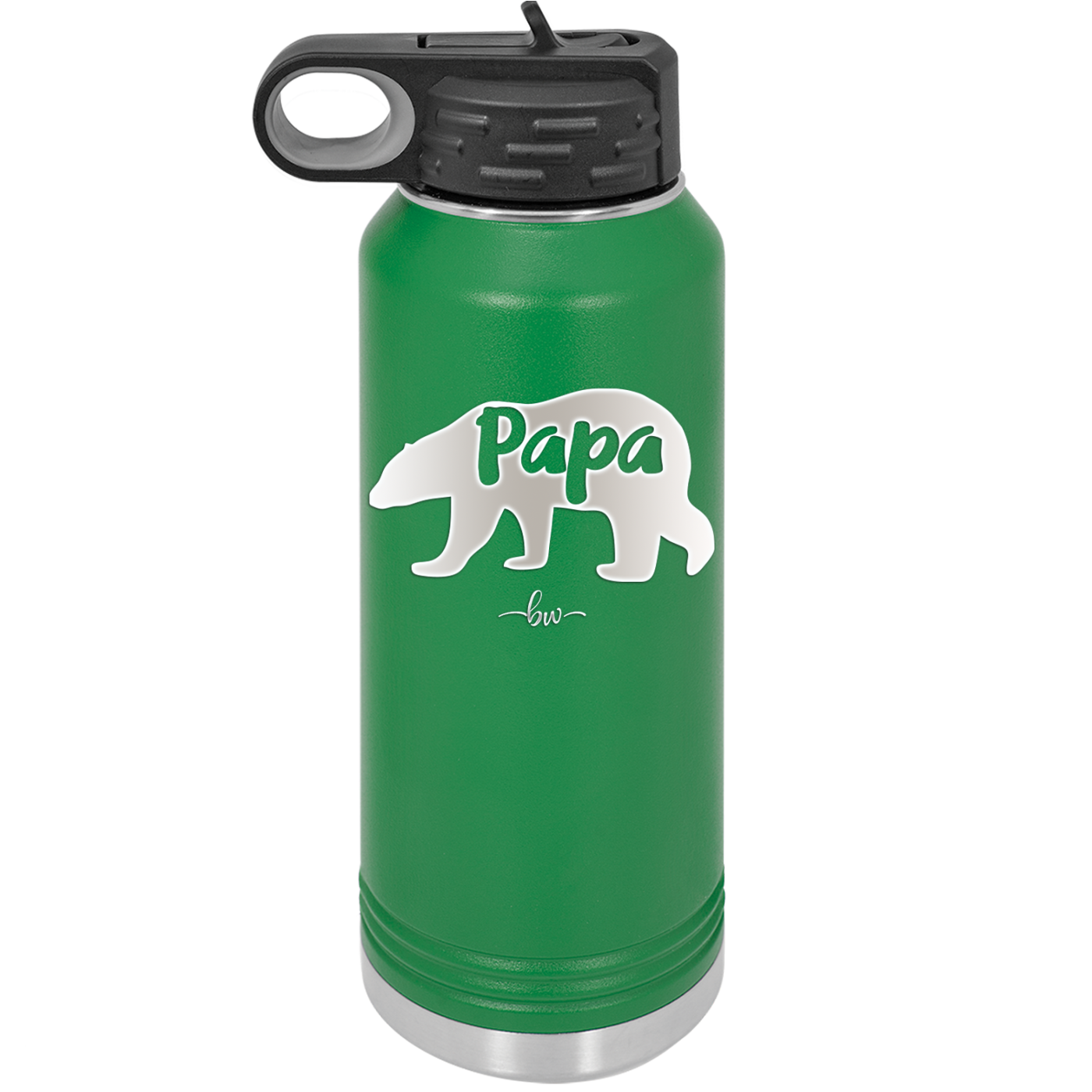 Papa Bear - Laser Engraved Stainless Steel Drinkware - 1140 -
