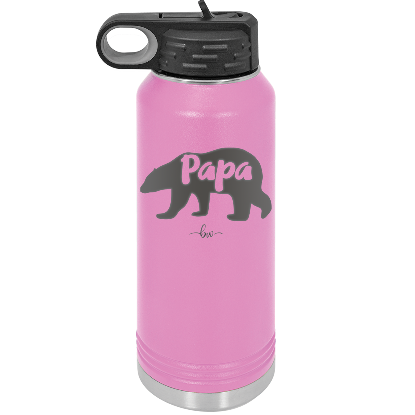 Papa Bear - Laser Engraved Stainless Steel Drinkware - 1140 -