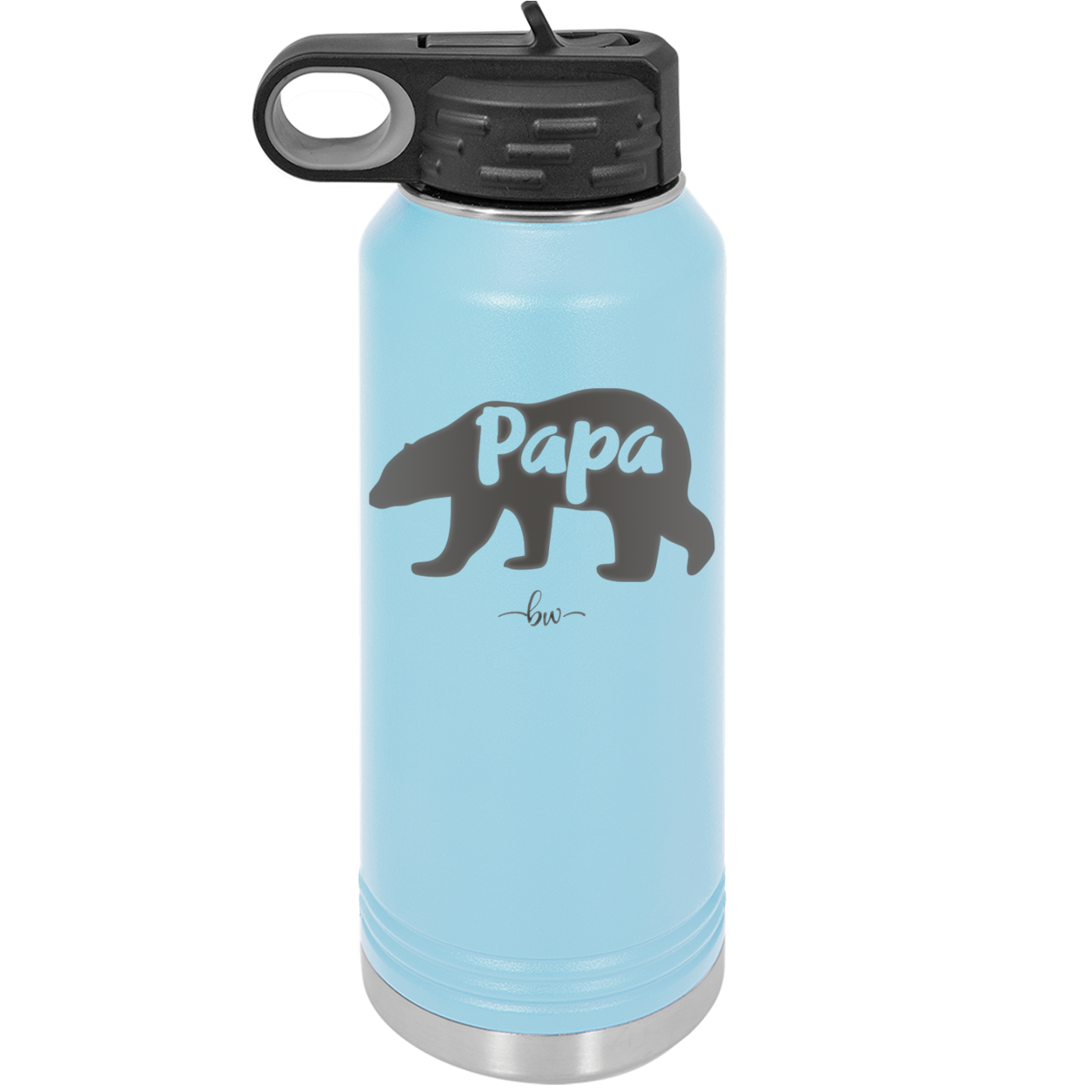 Papa Bear - Laser Engraved Stainless Steel Drinkware - 1140 -