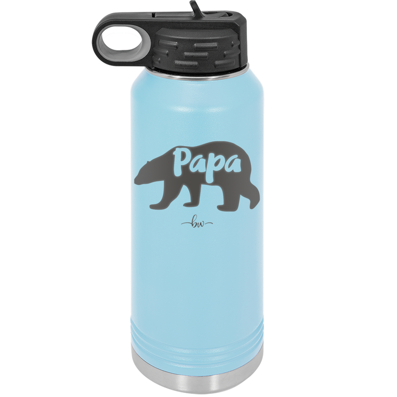 Papa Bear - Laser Engraved Stainless Steel Drinkware - 1140 -