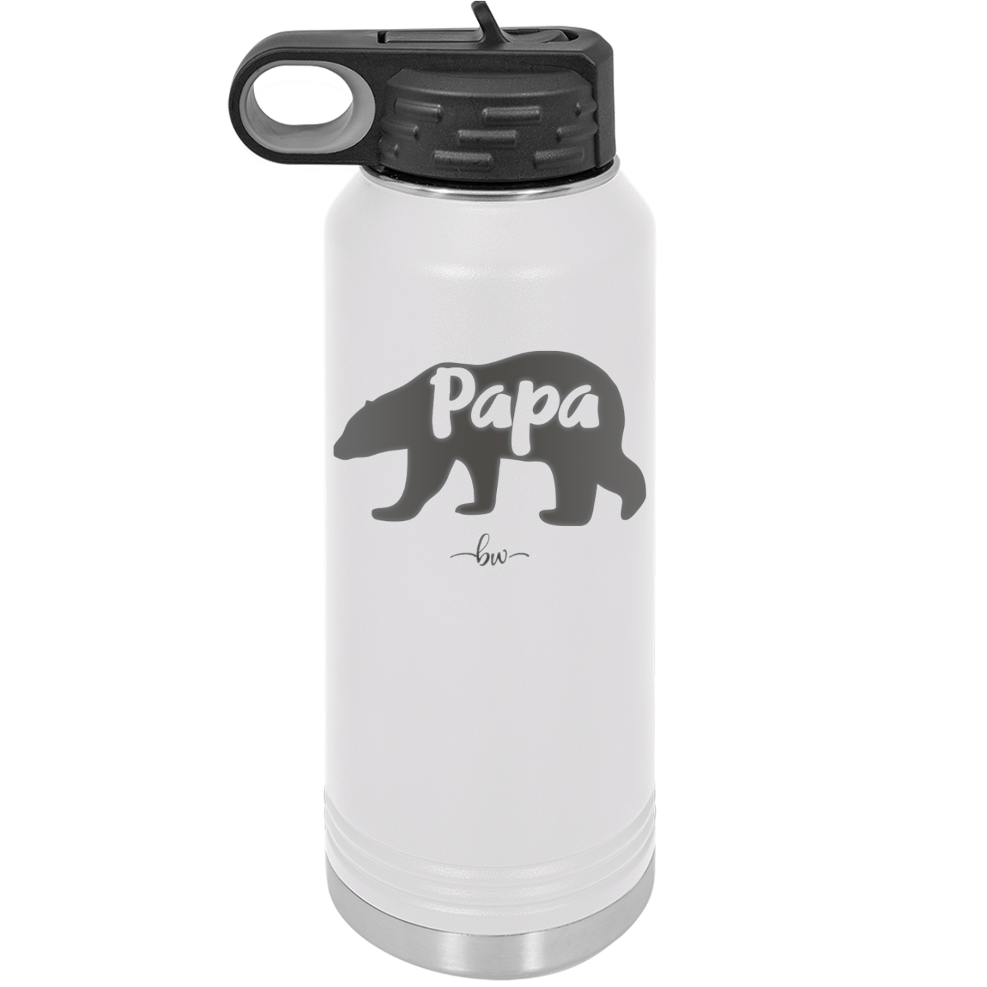 Papa Bear - Laser Engraved Stainless Steel Drinkware - 1140 -