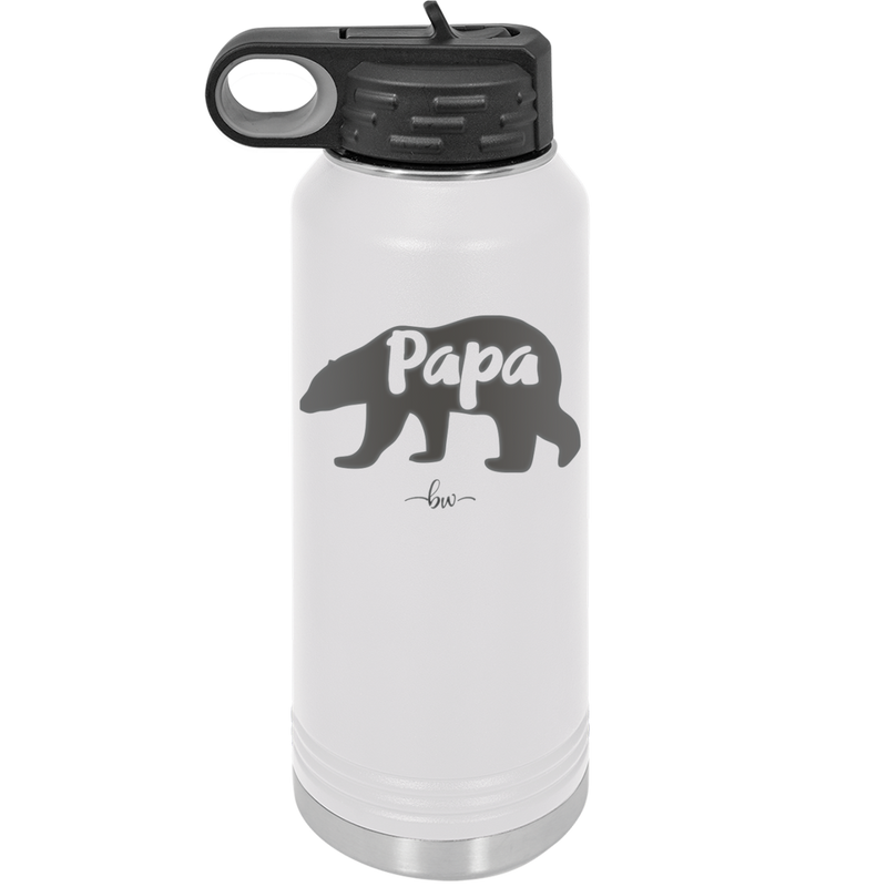 Papa Bear - Laser Engraved Stainless Steel Drinkware - 1140 -