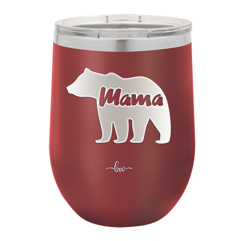 Mama Bear - Laser Engraved Stainless Steel Drinkware - 1141 -