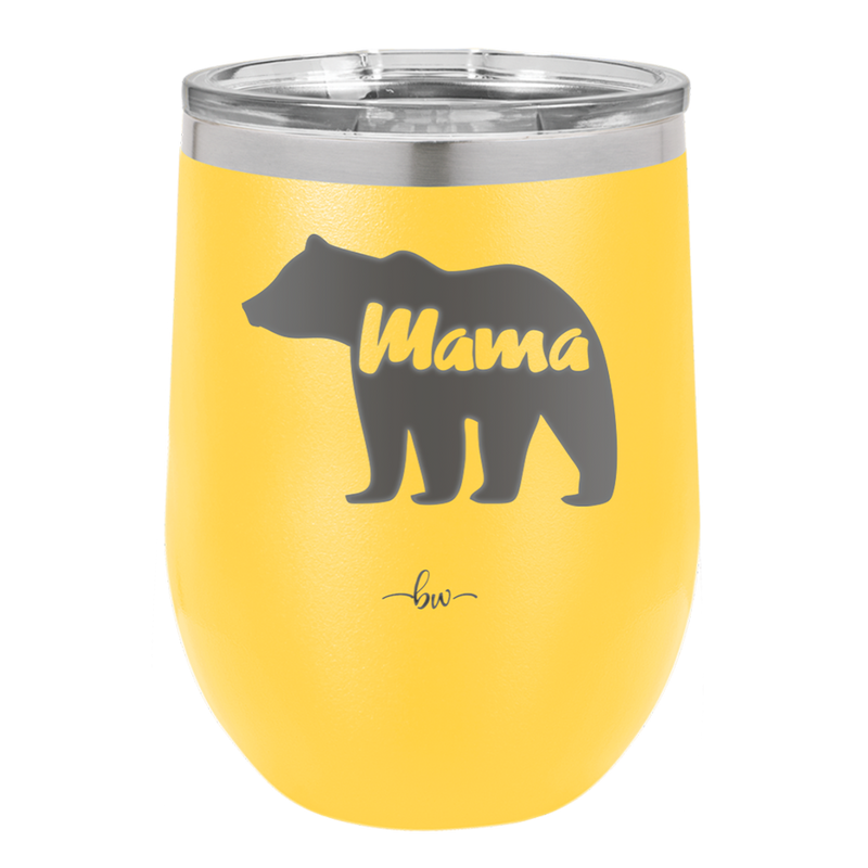 Mama Bear - Laser Engraved Stainless Steel Drinkware - 1141 -
