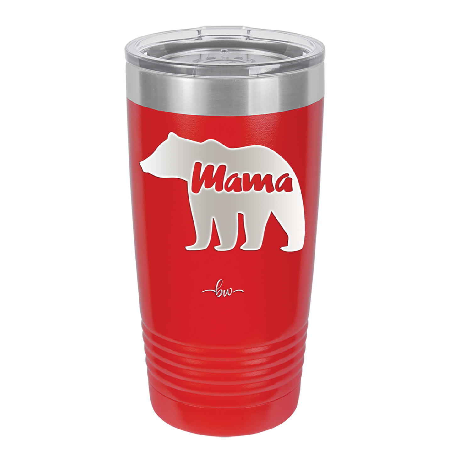 Mama Bear - Laser Engraved Stainless Steel Drinkware - 1141 -