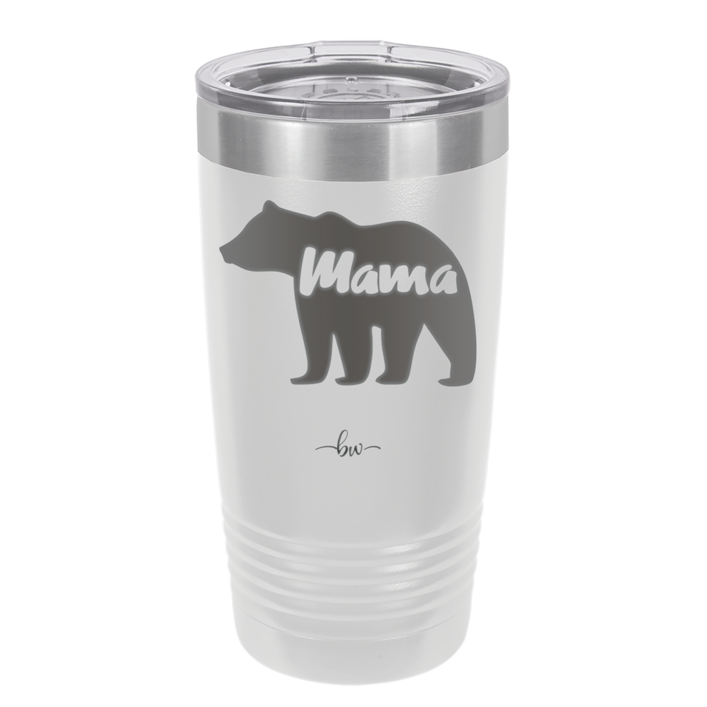 Mama Bear - Laser Engraved Stainless Steel Drinkware - 1141 -
