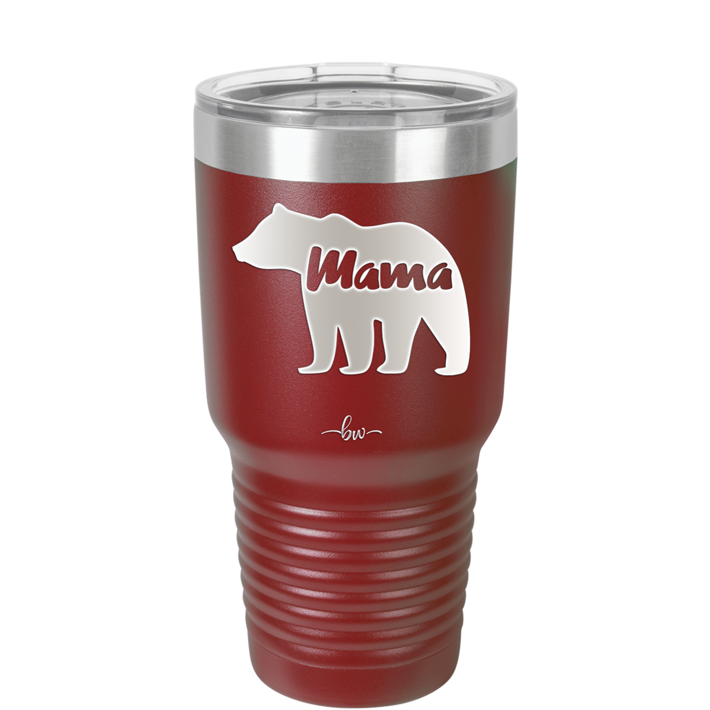 Mama Bear - Laser Engraved Stainless Steel Drinkware - 1141 -