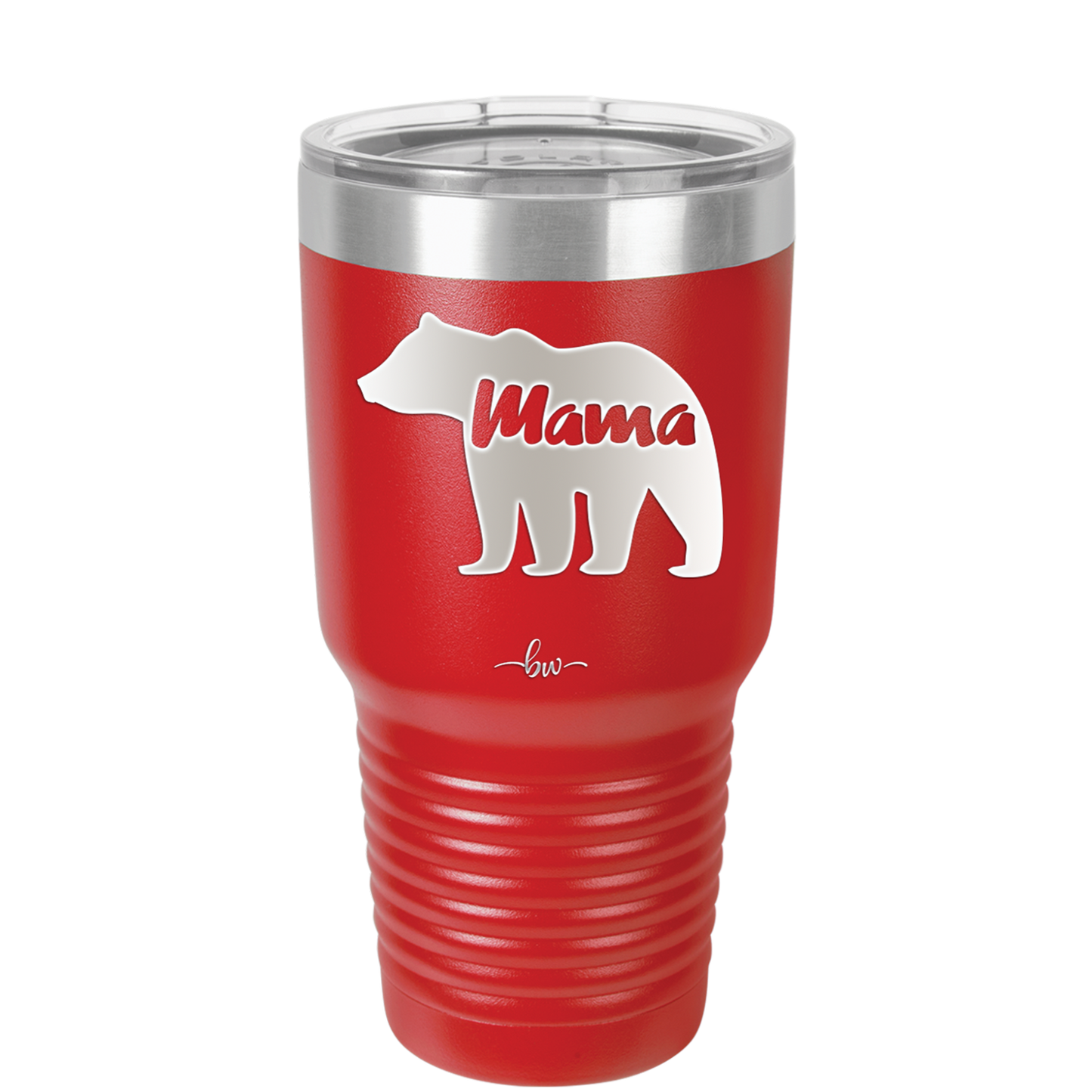 Mama Bear - Laser Engraved Stainless Steel Drinkware - 1141 -