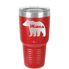 Mama Bear - Laser Engraved Stainless Steel Drinkware - 1141 -