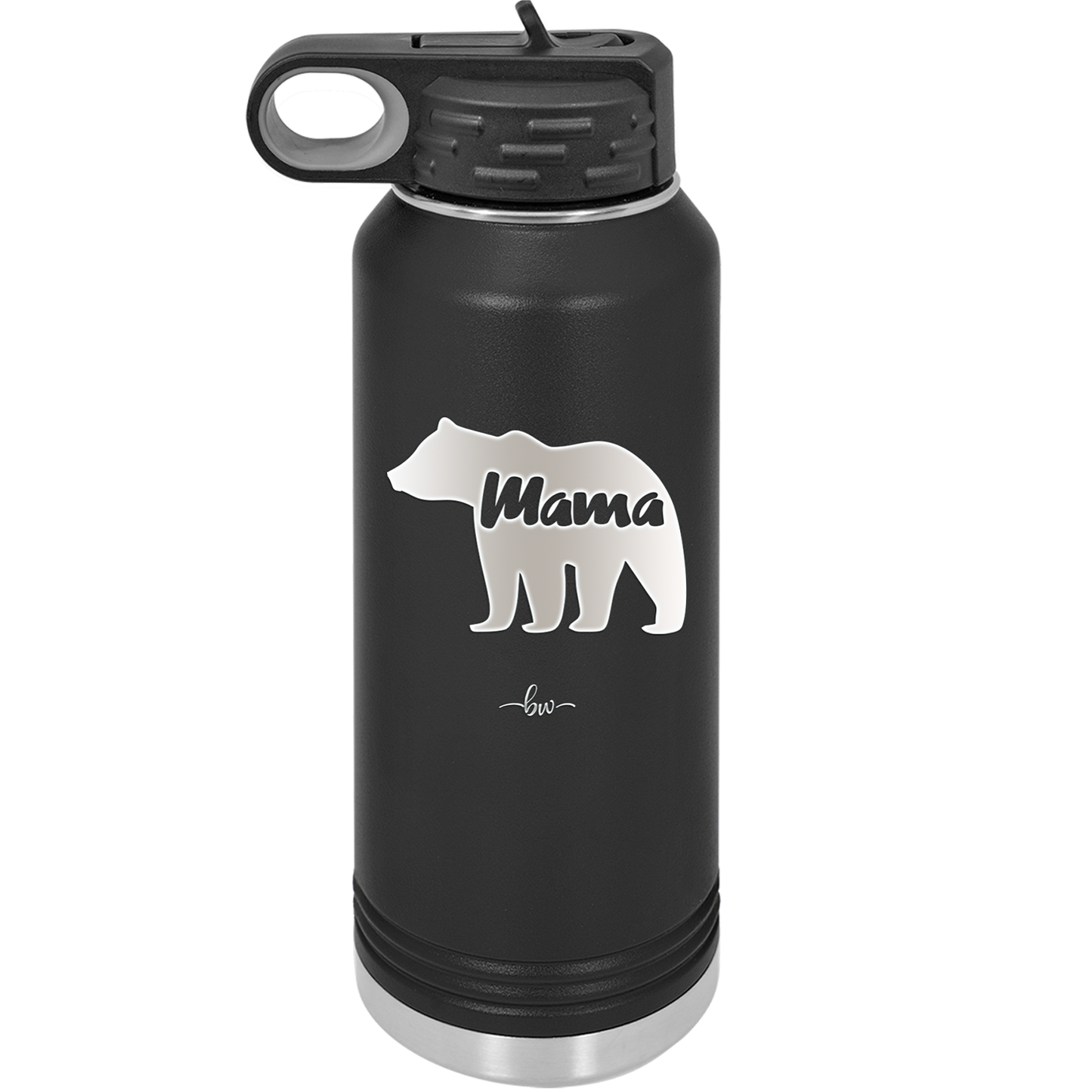 Mama Bear - Laser Engraved Stainless Steel Drinkware - 1141 -