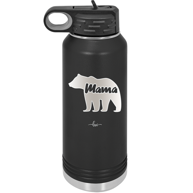Mama Bear - Laser Engraved Stainless Steel Drinkware - 1141 -