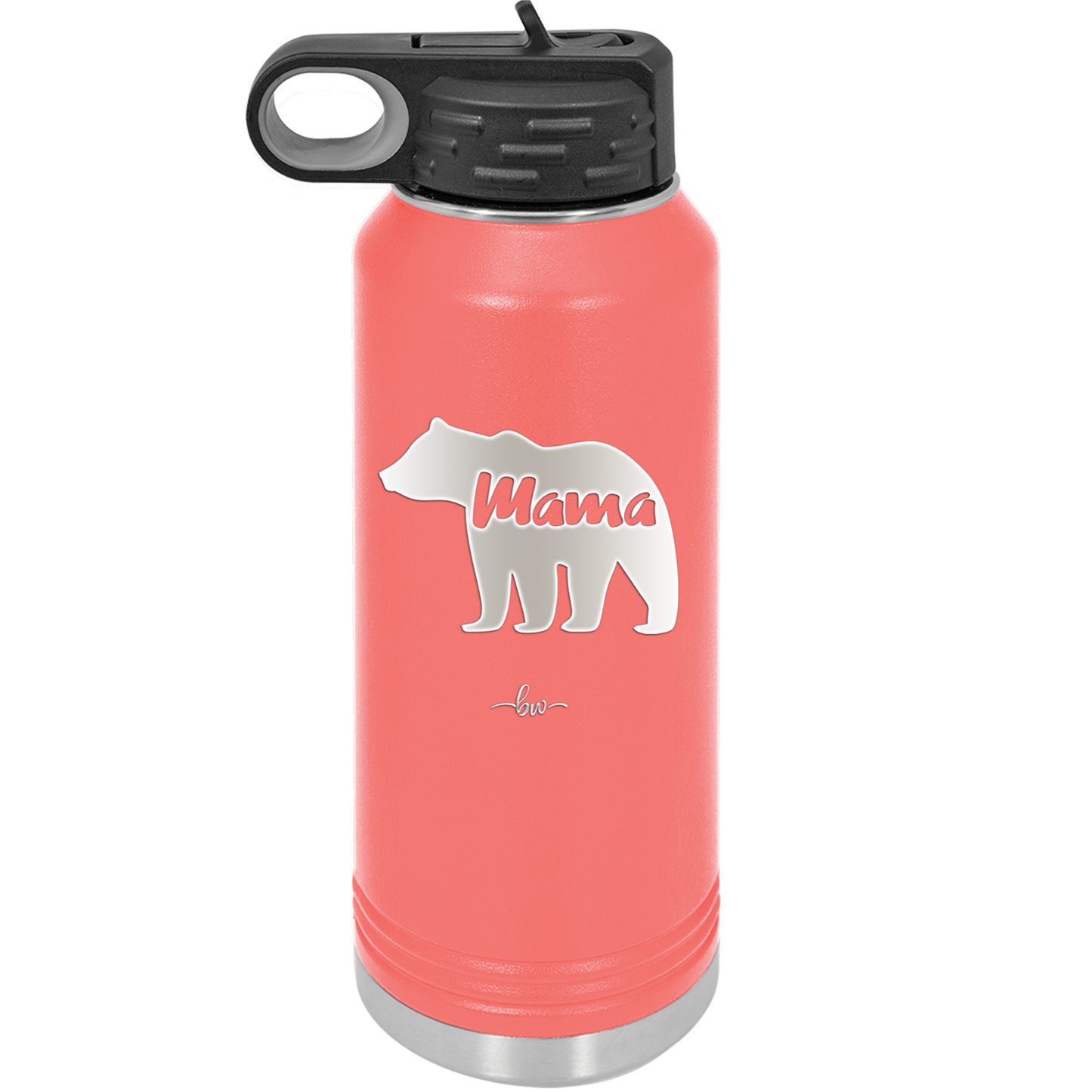 Mama Bear - Laser Engraved Stainless Steel Drinkware - 1141 -
