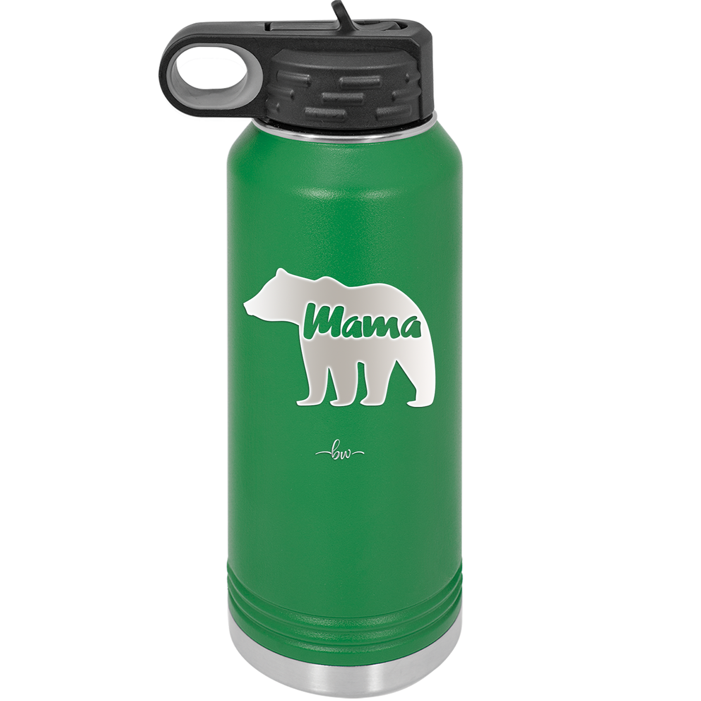 Mama Bear - Laser Engraved Stainless Steel Drinkware - 1141 -