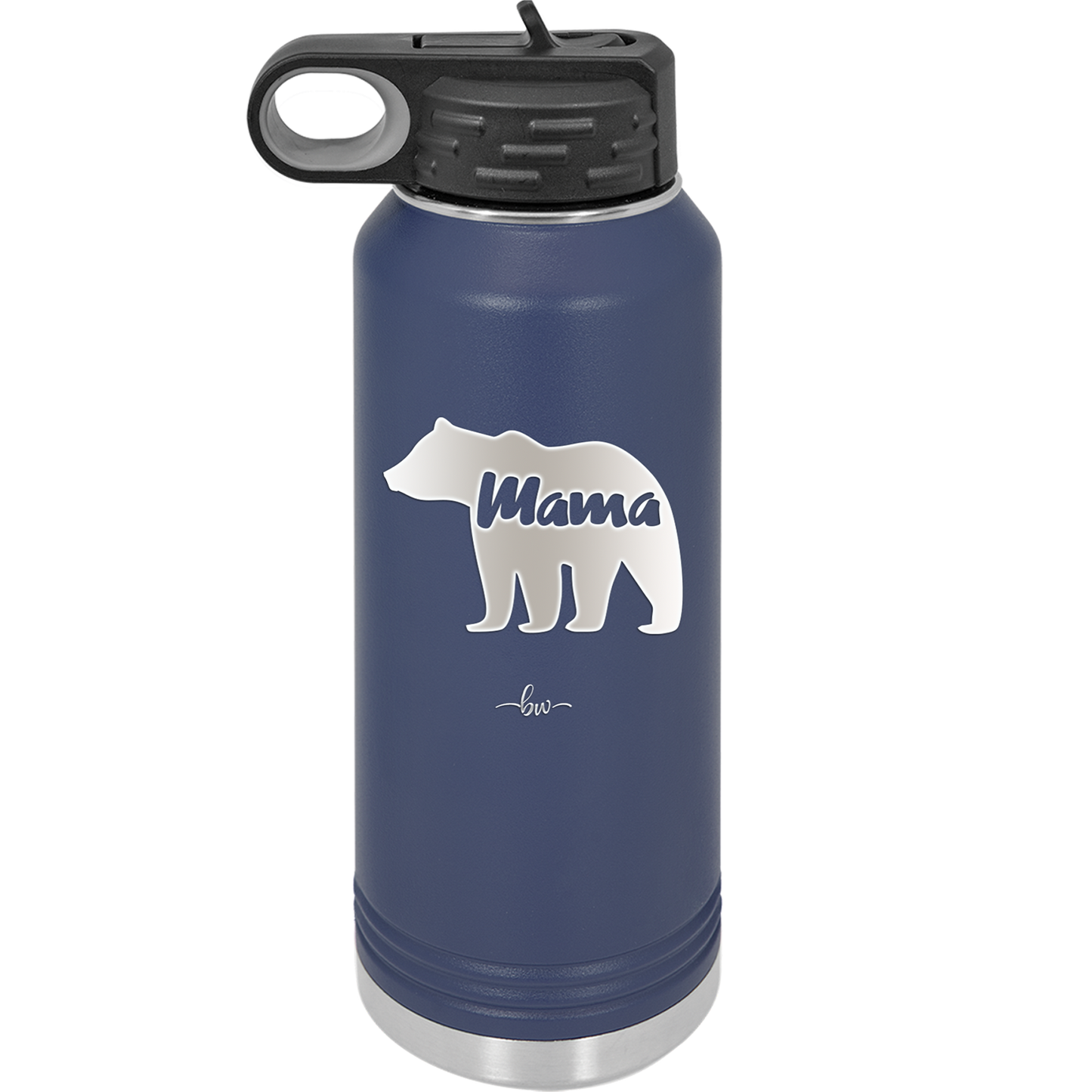 Mama Bear - Laser Engraved Stainless Steel Drinkware - 1141 -