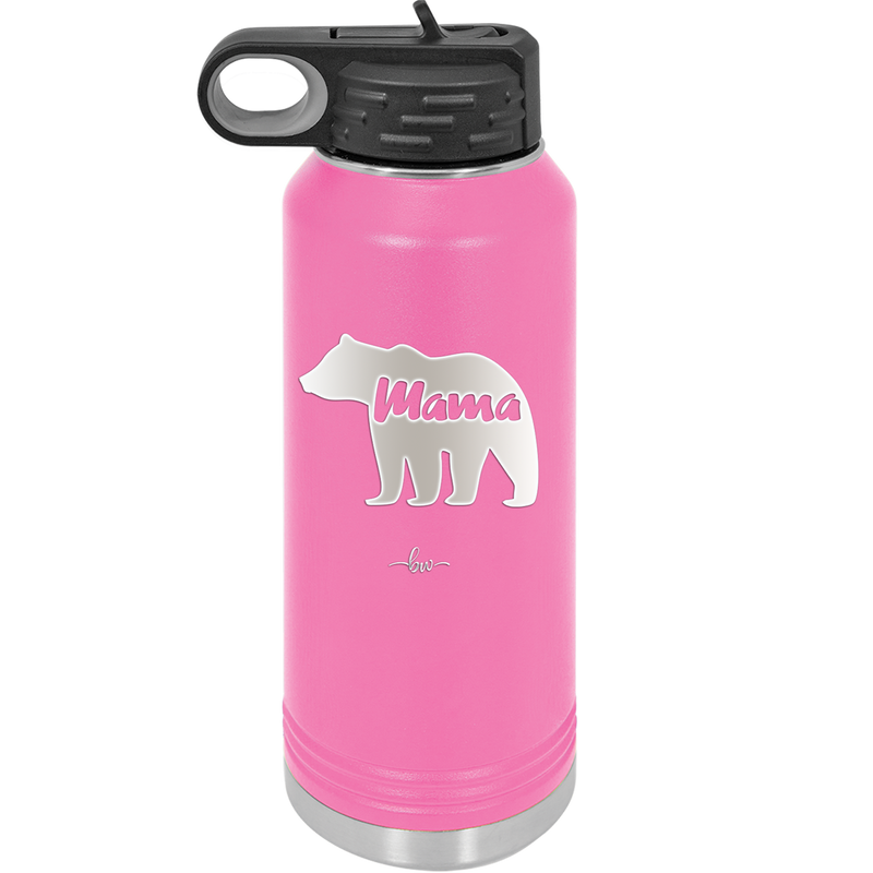 Mama Bear - Laser Engraved Stainless Steel Drinkware - 1141 -