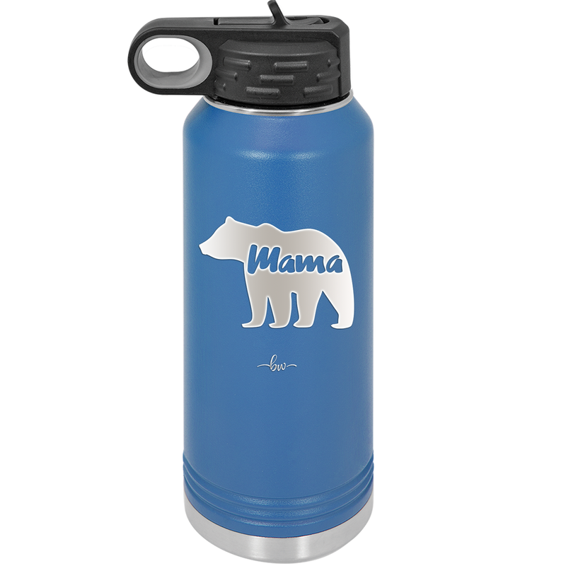 Mama Bear - Laser Engraved Stainless Steel Drinkware - 1141 -