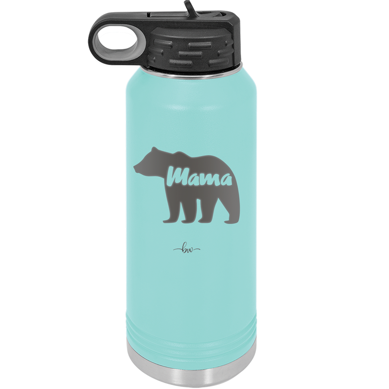 Mama Bear - Laser Engraved Stainless Steel Drinkware - 1141 -