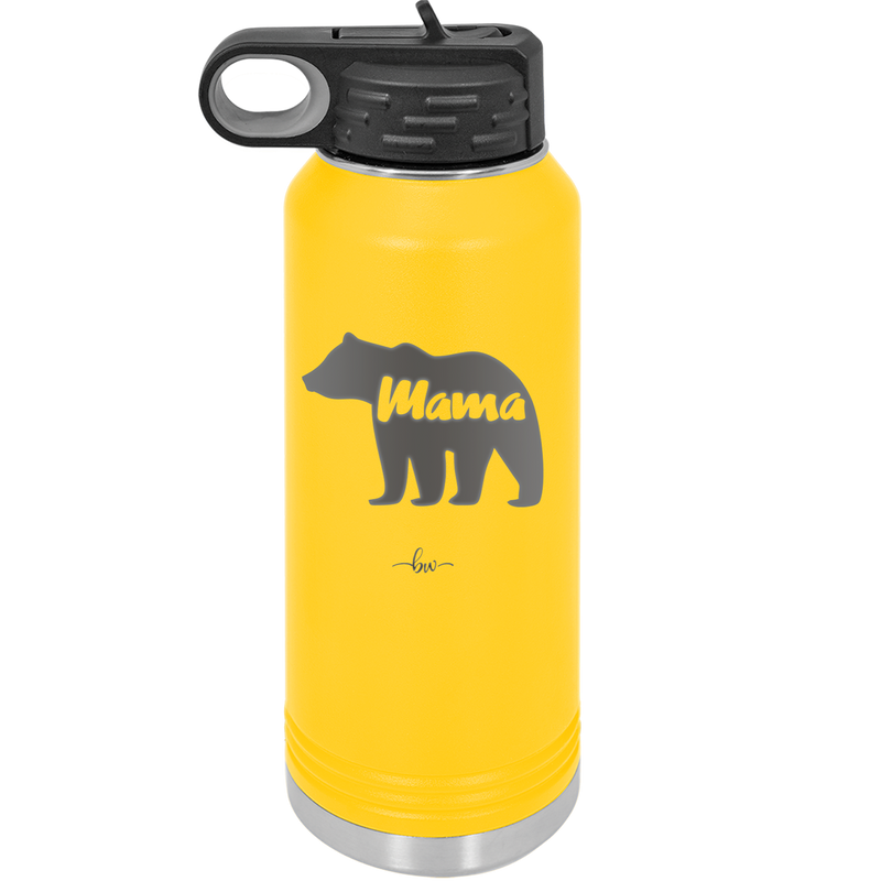 Mama Bear - Laser Engraved Stainless Steel Drinkware - 1141 -