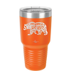 Mama Bear Swirly - Laser Engraved Stainless Steel Drinkware - 1142 -