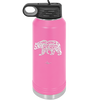 Mama Bear Swirly - Laser Engraved Stainless Steel Drinkware - 1142 -