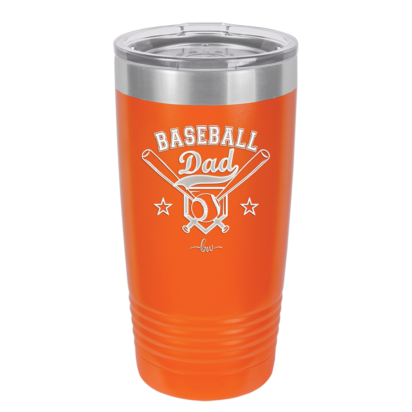 Baseball Dad - Laser Engraved Stainless Steel Drinkware - 1144 -