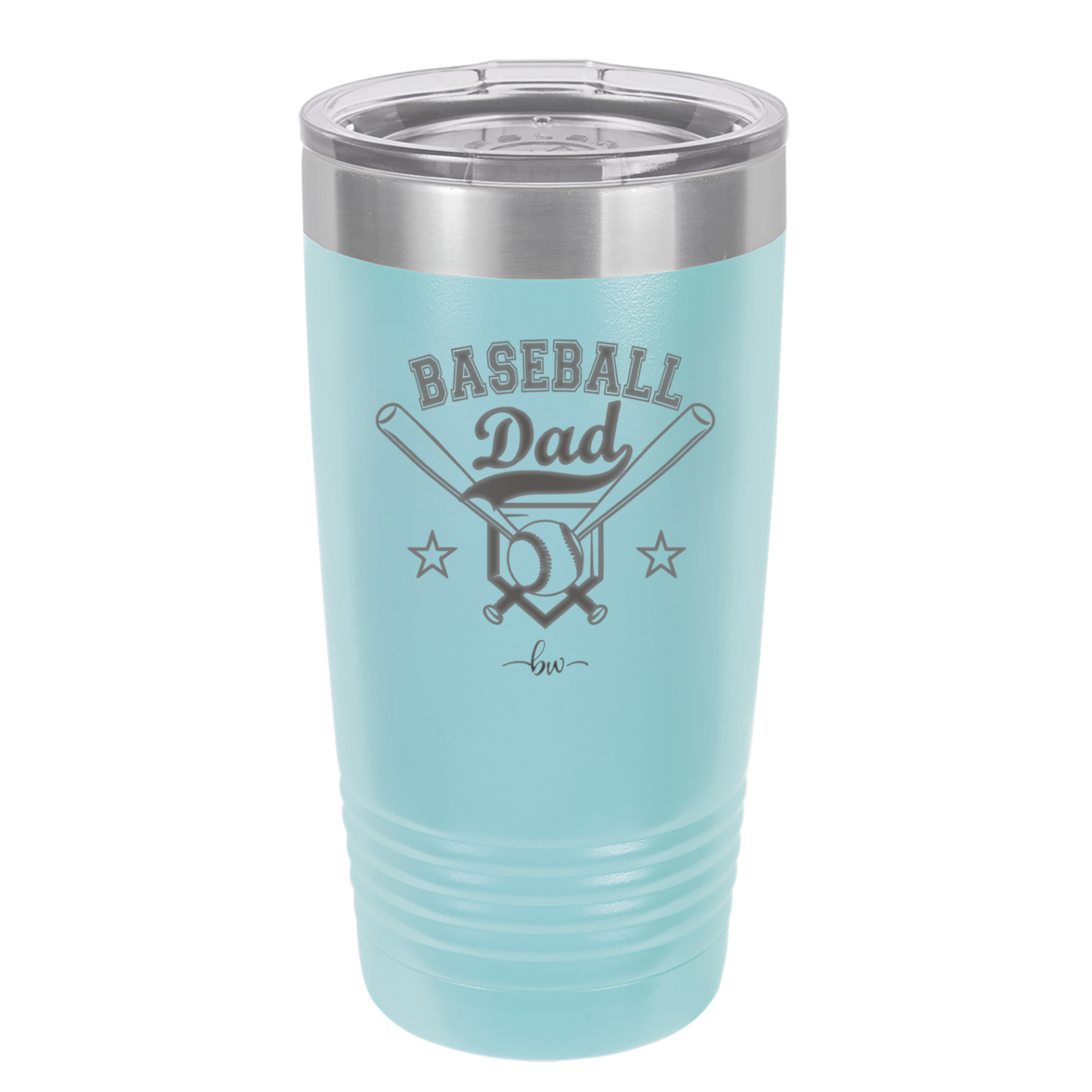 Baseball Dad - Laser Engraved Stainless Steel Drinkware - 1144 -