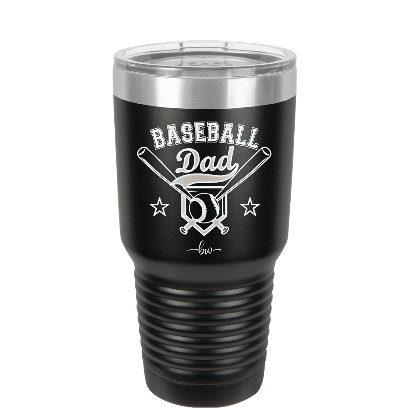 Baseball Dad - Laser Engraved Stainless Steel Drinkware - 1144 -