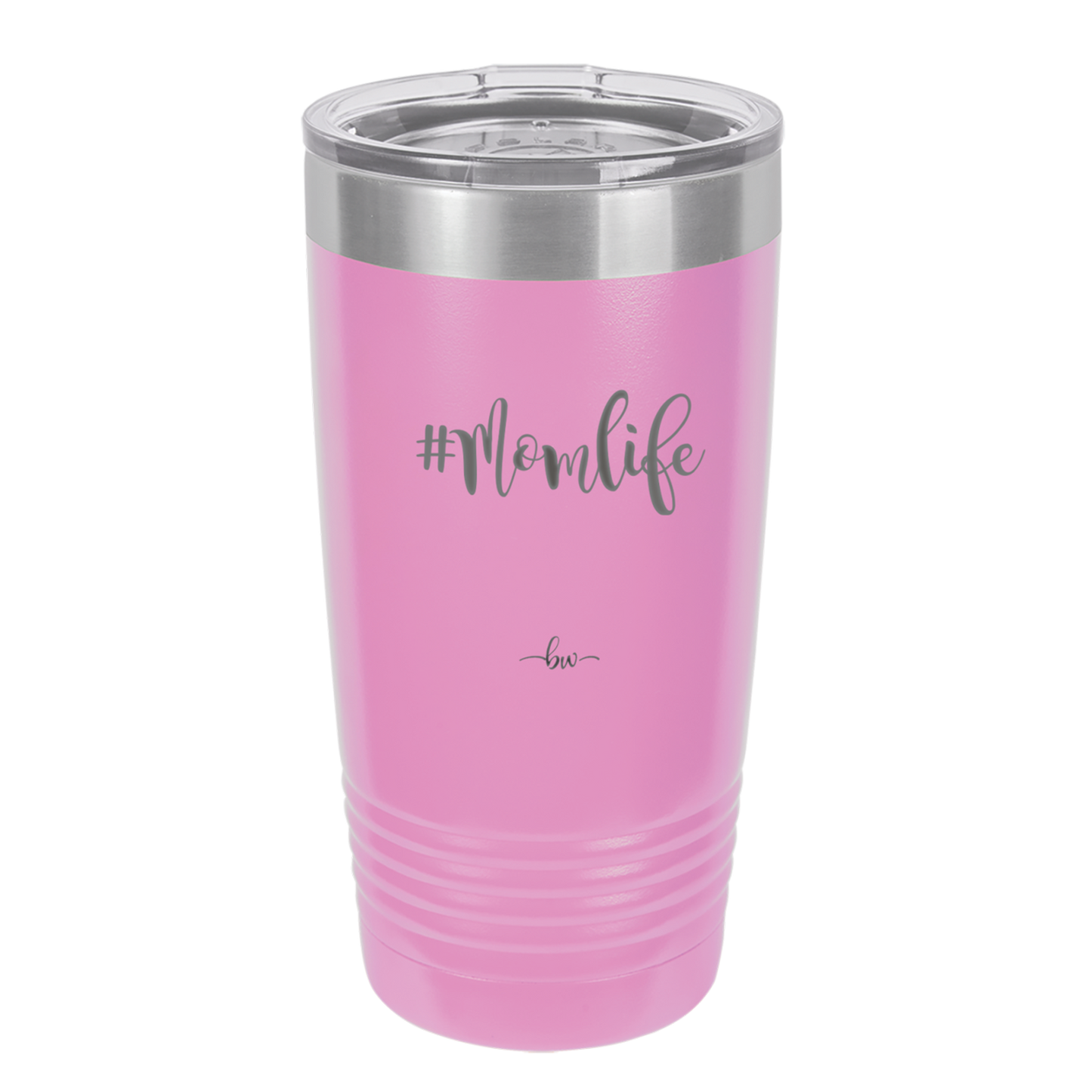 20oz Mom life tumbler - lavender